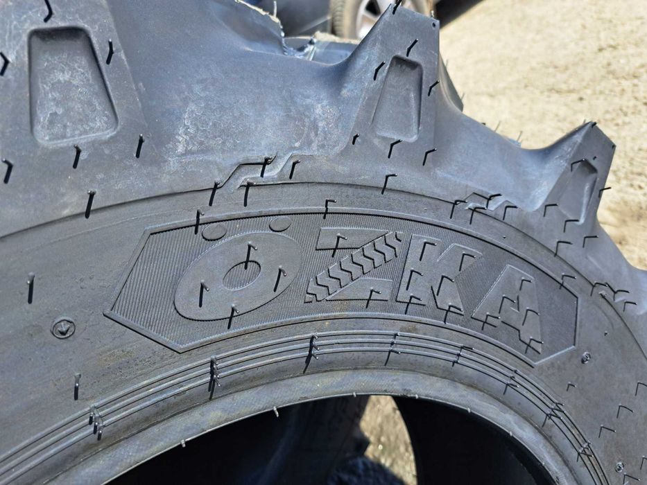 Cauciucuri noi 11.2-20 cu 8 pliuri pentru tractor fata marca OZKA
