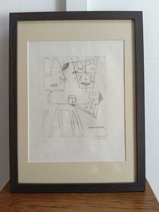 Gravura veche Victor Brauner - 5
