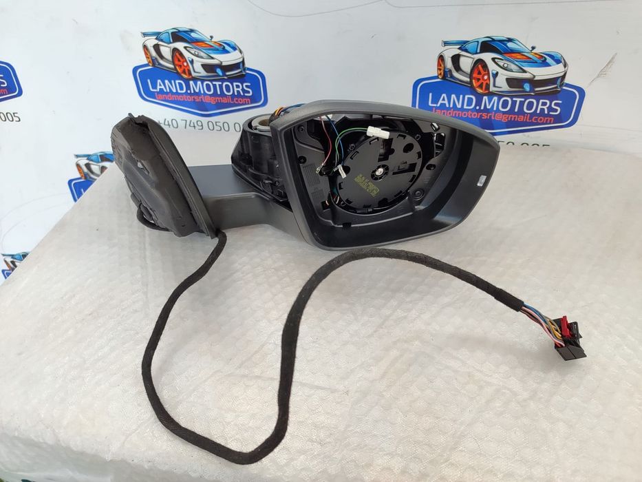 OGLINDA DREAPTA ELECTRICA 13  PINI SKODA OCTAVIA 3 (5E) / COD OEM 5E1857508AB 2013 – 2020 (4H2)