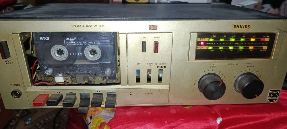 Casetofon deck electromures