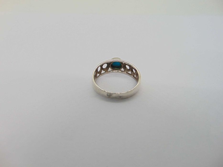 Inel din argint cu turcoaz