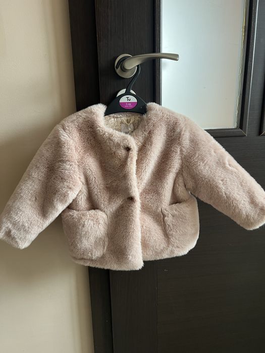 Детско пухено палто ZARA размер 86