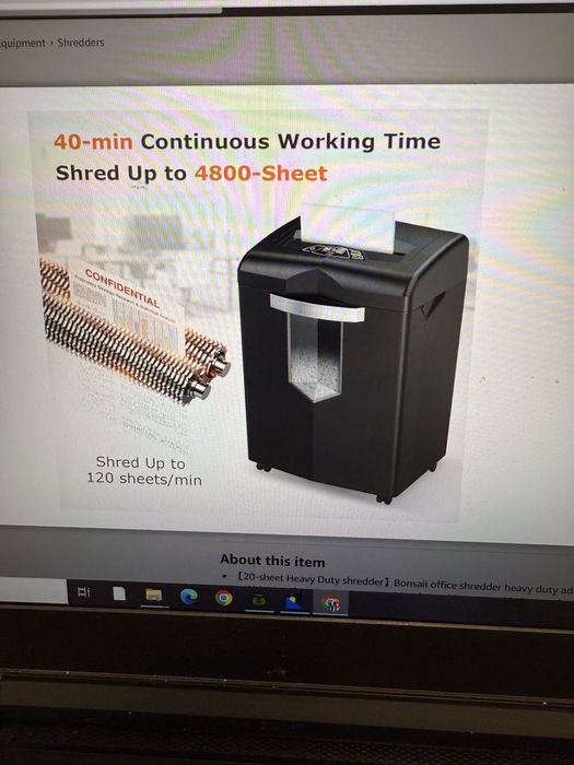 Шредер bonsaii C 144D