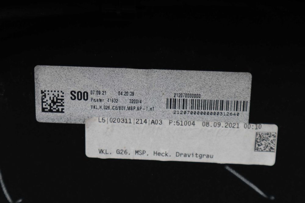 Оригинална Задна Броня М50 За БМВ И4 Г26 Г26ЛЦИ BMW i4 G26 G26LCI