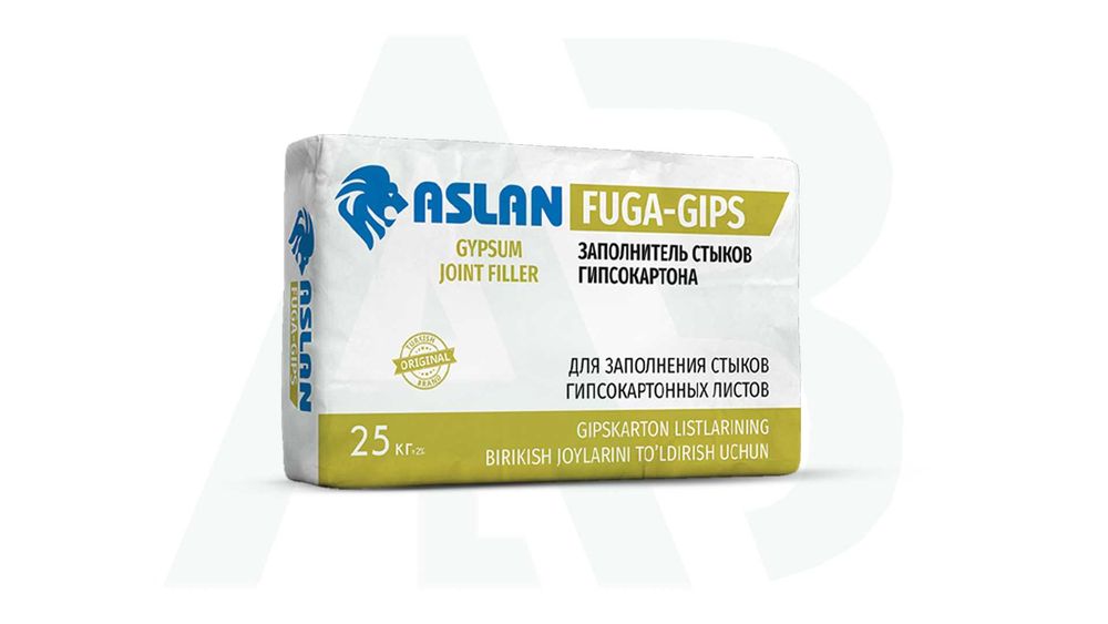 "ASLAN" Shpaklyovka,Kley,Gruntovka,Sement,Suvoq,Rotband,Saten Gips
