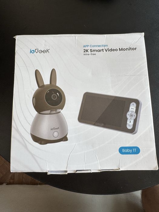 Бебефон ieGeek Baby 1T 2K с 5” монитор и Wi-Fi/App