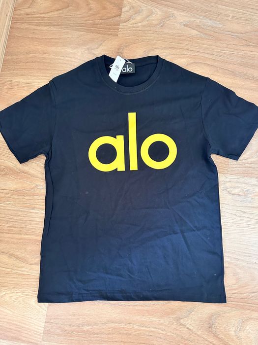 Черна Тениска Alo Ало L