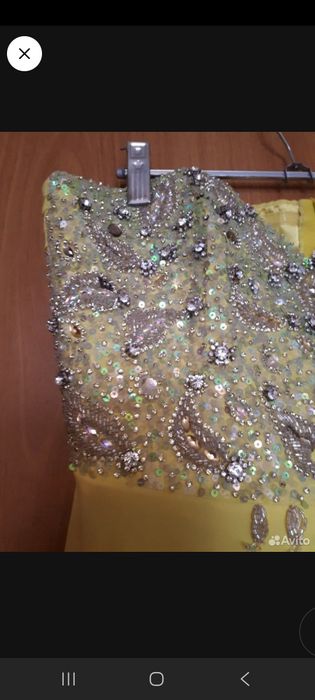 Платье в пол 46р