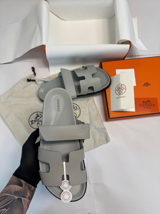 *PREMIUM* Papuci Hermès , Full Box, Mărimi 35/41 , 100% Piele Naturală