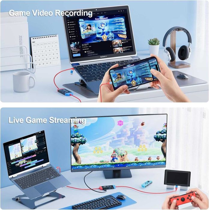 4K Карта за заснемане на видео стрийминг устройство 1080P 60FPS 30Hz