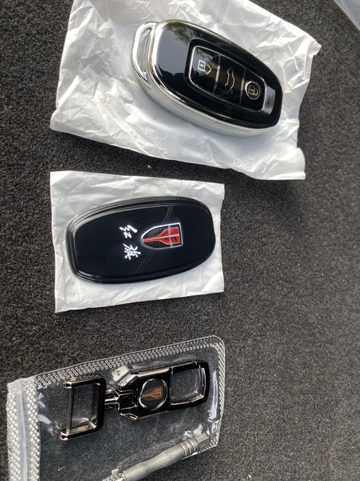 Чехол для ключа Хончи Hongqi Eqm5 черный