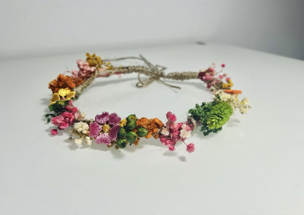 Coronite adulti / copii din Plante si flori naturale stabilizate