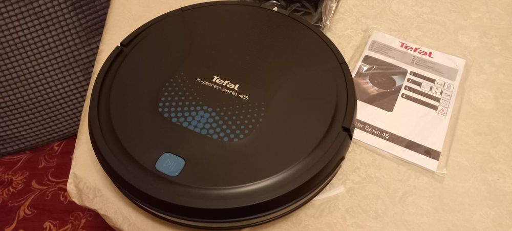 Робот-пылесос  Tefal  X-plorer Serie 45 Aqua RG8275WH, черный