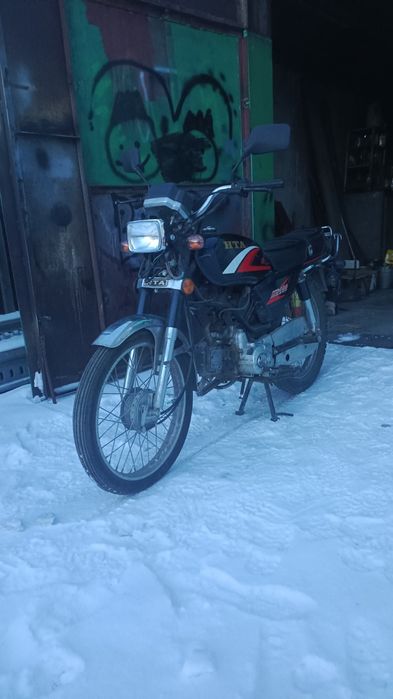 Мотоцикл в хорошем состоянии