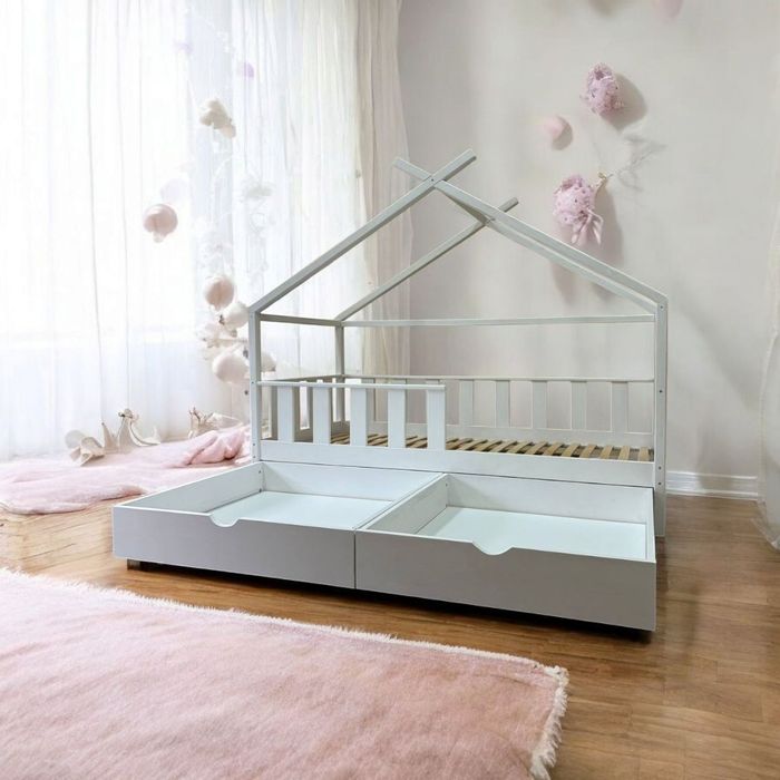 Детско легло-къщичка, тип Монтесори