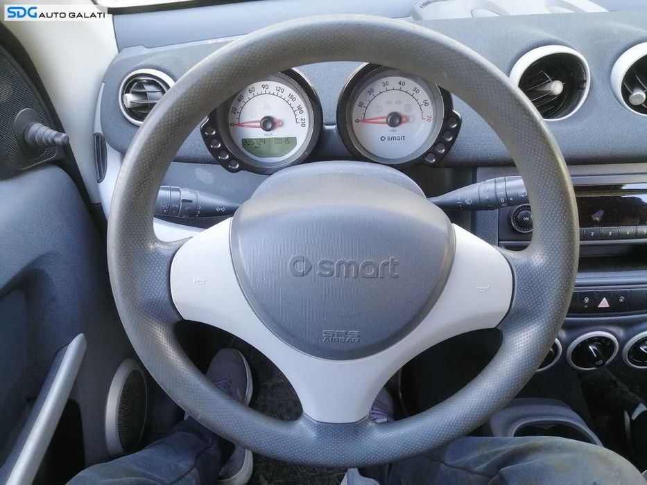 Volan Piele 3 Spite FARA Airbag Smart Forfour W454 2004 - 2006 [0791]