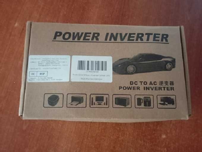 Invertor SolikeTech de 500W, 24V, NOU