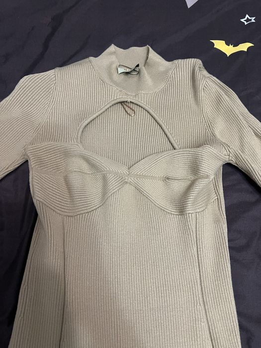 Дамска плетена рокля