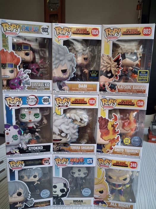 Funko Anime One Piece JJK Demon Slayer My Hero Academia Naruto Bleach DBZ