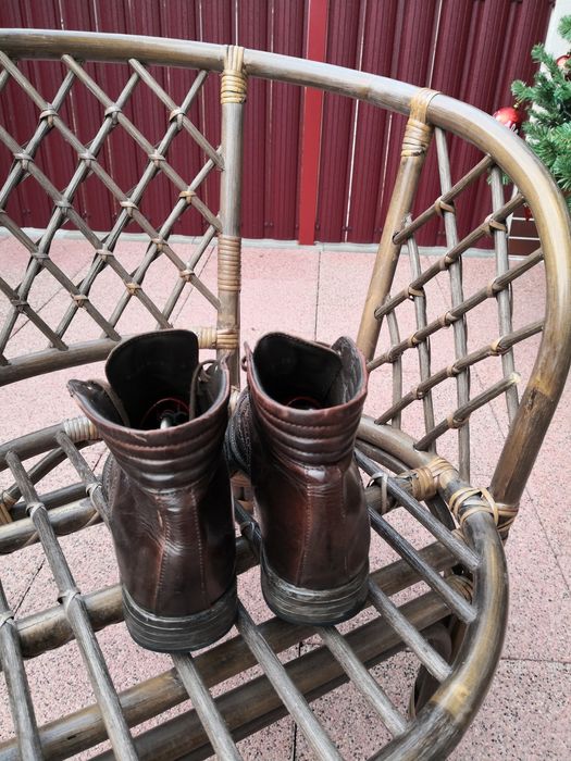 Ghete / Bocanci Pius Gabor, Piele naturala, stare foarte buna!