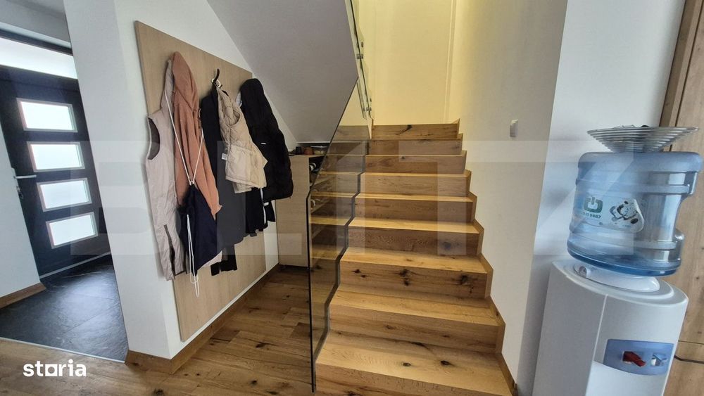 Casa cu 3 dormitoare, 100 mp, teren 202 mp, zona Baritiu