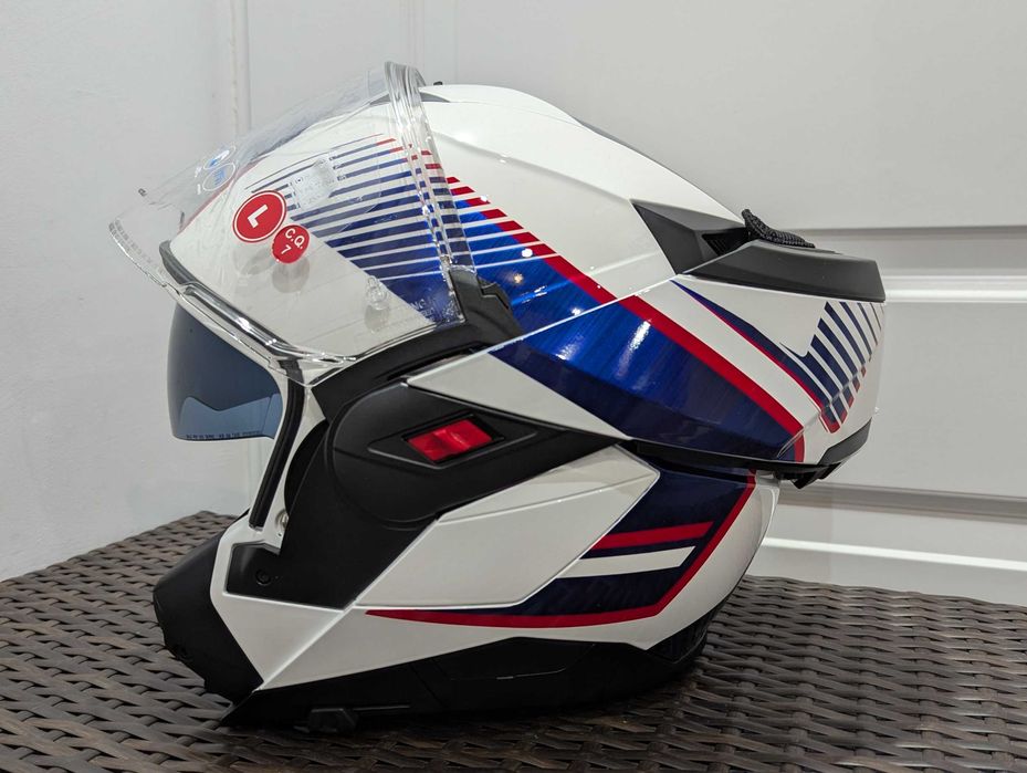 Casca moto Shark OXO, marime L - flip-back, ochelari de soare