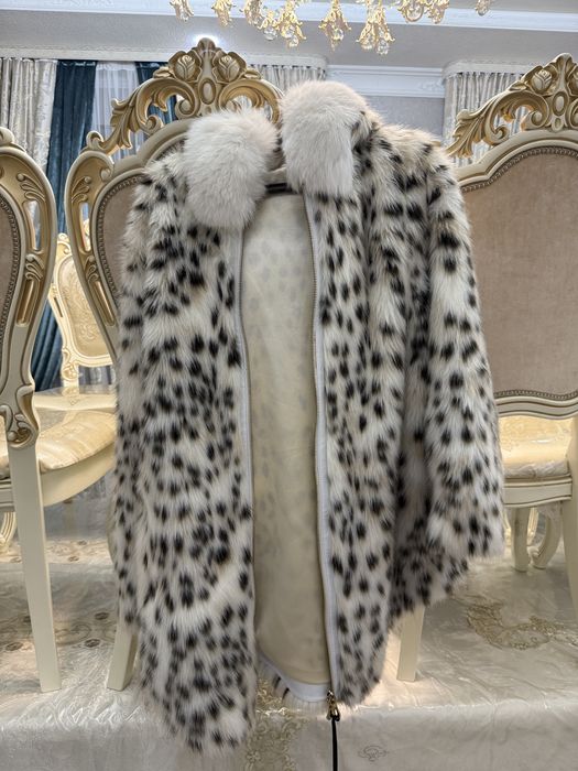 Шуба Из Натуральной Рыси