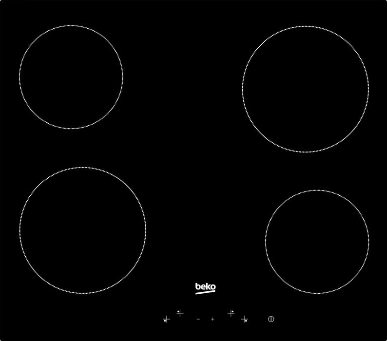Beko Електрически котлон за вграждане HIC 64401 с автоматично изкл.