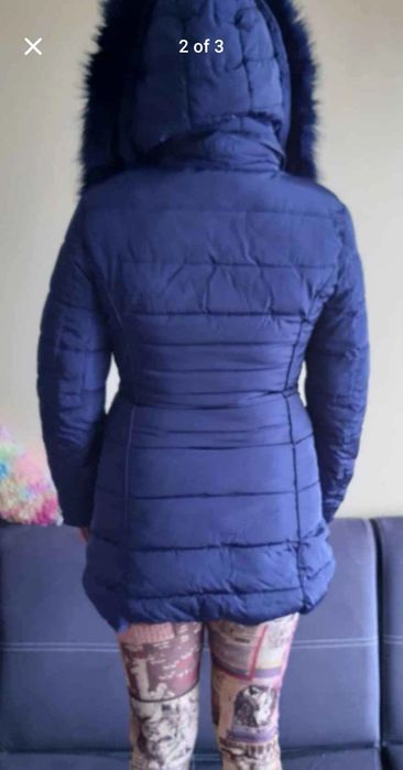 Дамско яке палто  + подарък ботуши