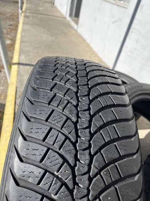 4 бр. зимни гуми 205/55/17 Kumho DOT 1919 6-7 mm