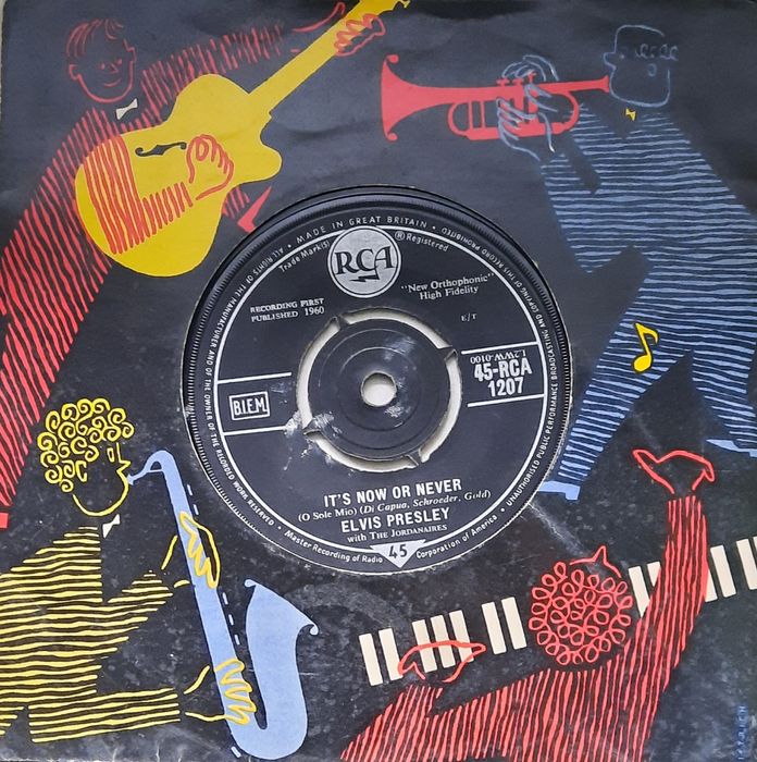 Грамофона плоча  на Елвис Пресли