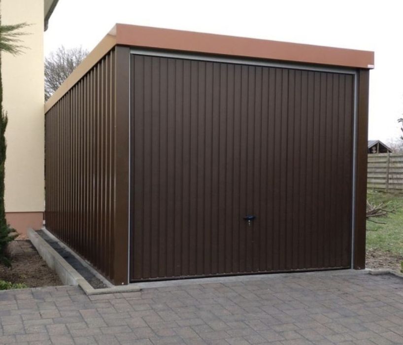 Vând garaje auto pe structur metalica