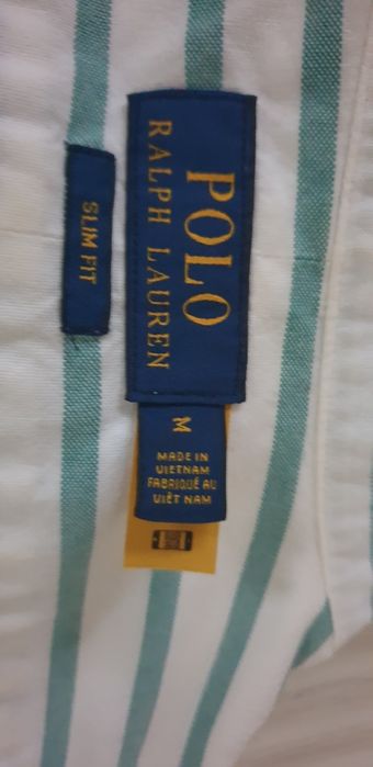 POLO Ralph Lauren Slim Fit Cotton / M НОВО! ОРИГИНАЛ! Мъжка Риза!