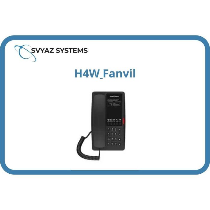 H4W Wi-Fi гостиничный IP телефон Fanvil