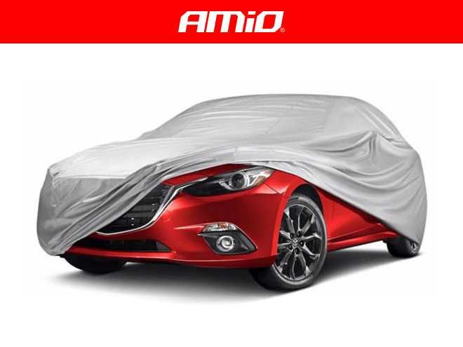 Покривало за кола / брезент за автомобил XL / 482 x 172 x 120 cm/ AMIO