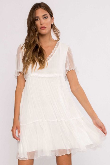 rochie noua NISSA din matase naturala, RO40 (E38)