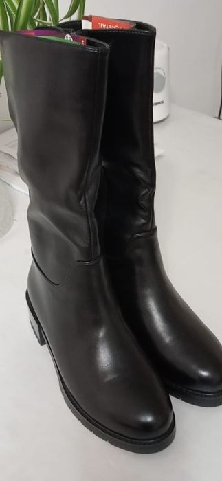 Сапоги на натуральном меху