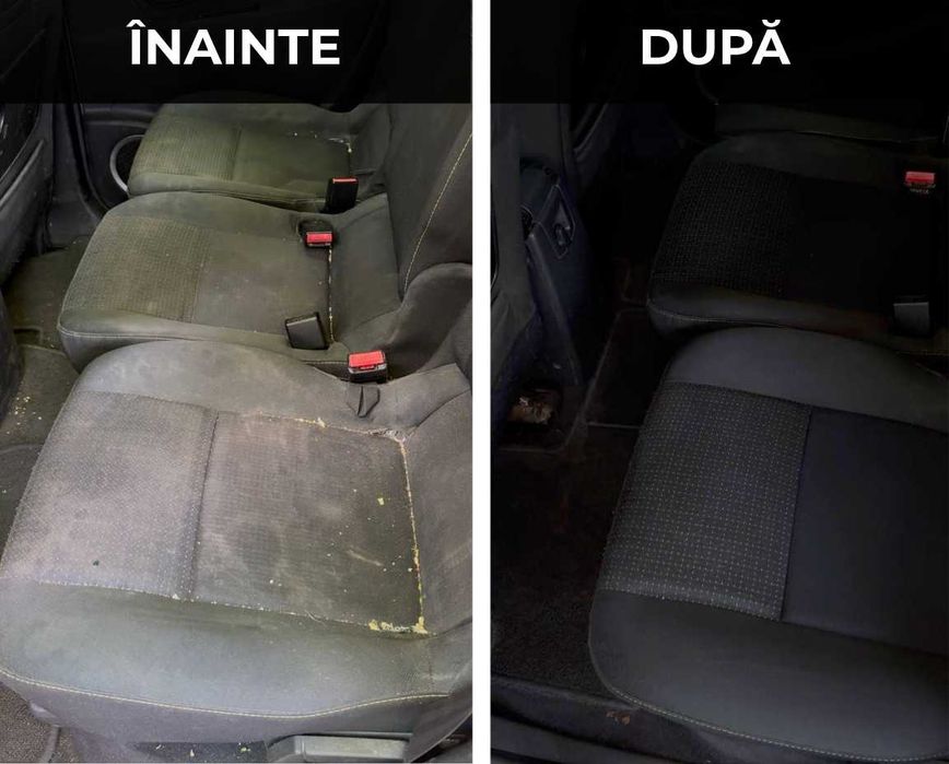 Curățare interior auto Timișoara - de la 150 lei