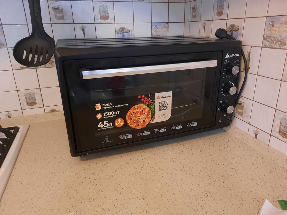 Magna mini pech 45l, 1500Vt, печь духовка 45л, 1500вт