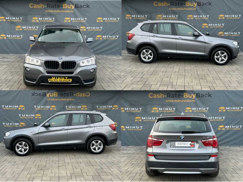 BMW X3 xDrive 2.0 Diesel (184 CP) 2011 Euro 5 | Rate fixe | Garantie