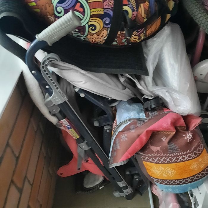 Детская санка-коляска