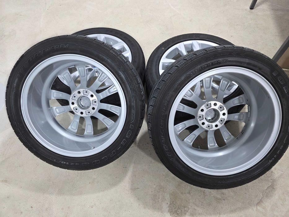 Jante 18 Style 609 OEM BMW F10 F11 F06 F12 F30 E90 X1 X3 cu senzori 8J et30 5x120 72.6