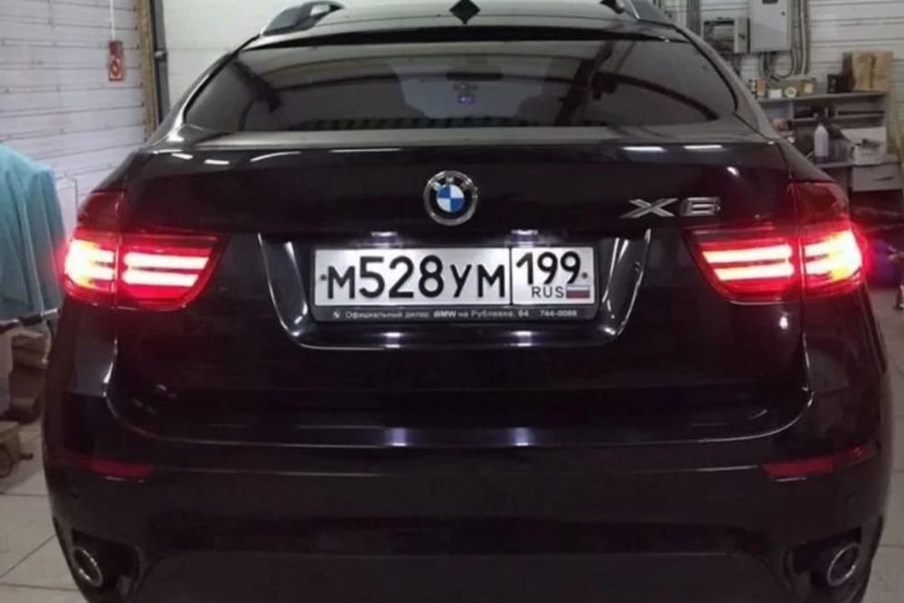 Стопы фонари БМВ X6 E71 рестайлинг