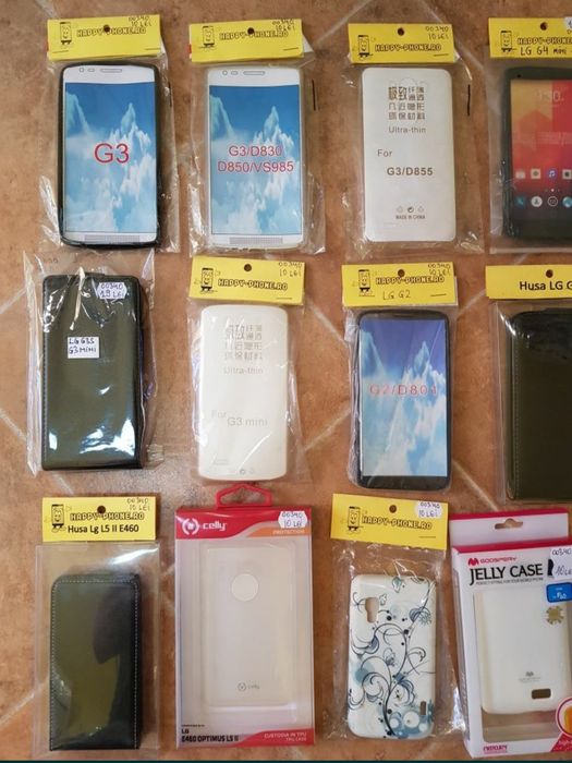 5 buc la 20 lei  Husa lg g2 g3 g4 silicon si flip carte