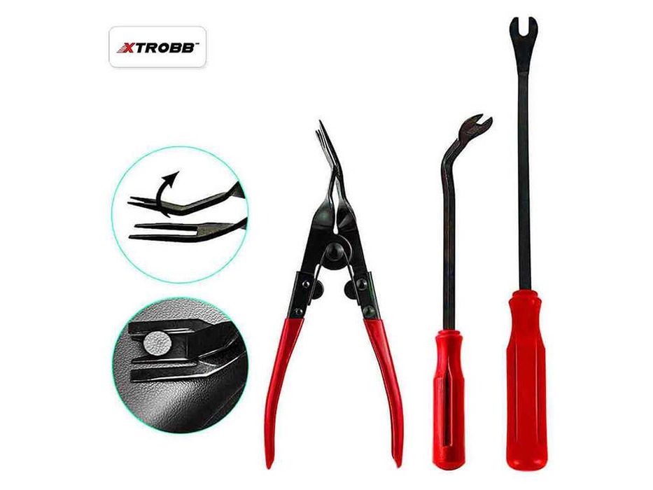 Инструменти за демонтаж на автотапицерии, панели, радио 40 бр., XTROBB