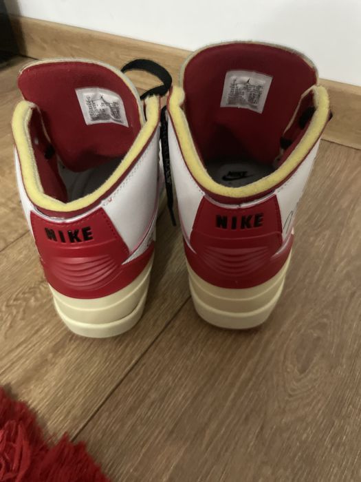 40 Nike air jordan 2 higt retro x off white