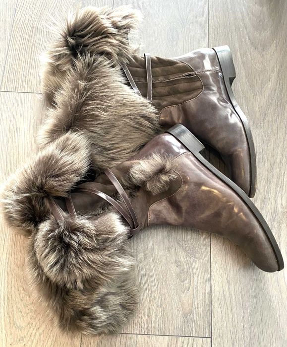 Дамски италиански ботуши ERMANNO SCERVINO