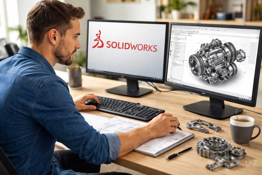 Обучение SolidWorks, AutoCAD, 3DsMAx, Photoshop,CorelDRAW, рендер, ЧПУ
