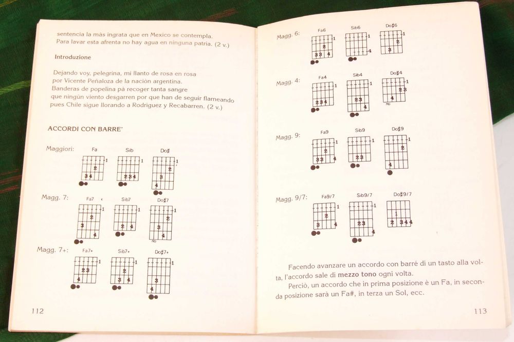Manual, metoda de chitara, editata in Italia, 130 pagini, NOUA