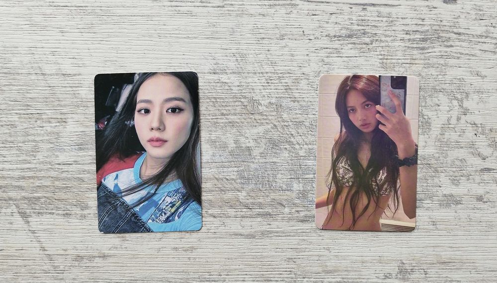 Карточки Jisoo Lisa (BLACKPINK)